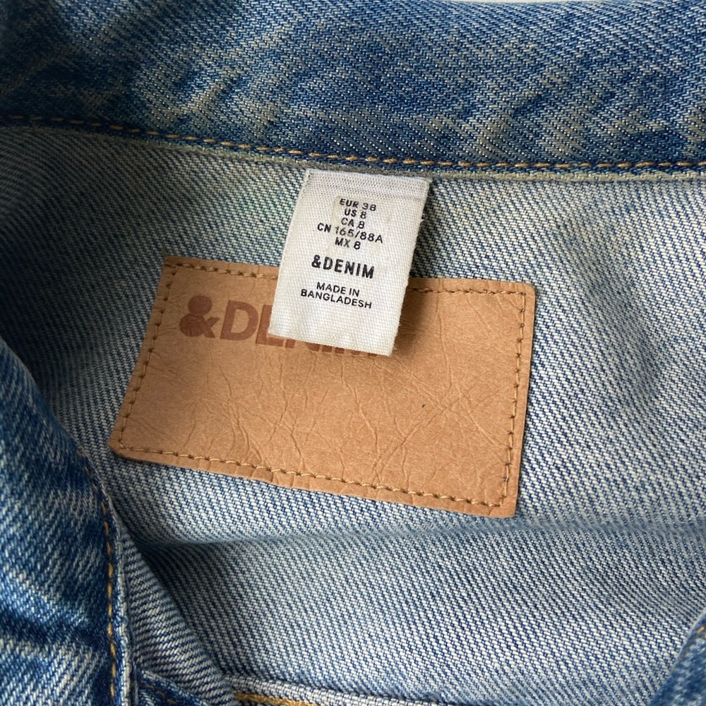 Relaxed denim jacket - Picture 2 of 4